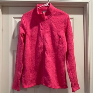 Full zip jacket Danskin pink used size XL(16-18) women’s